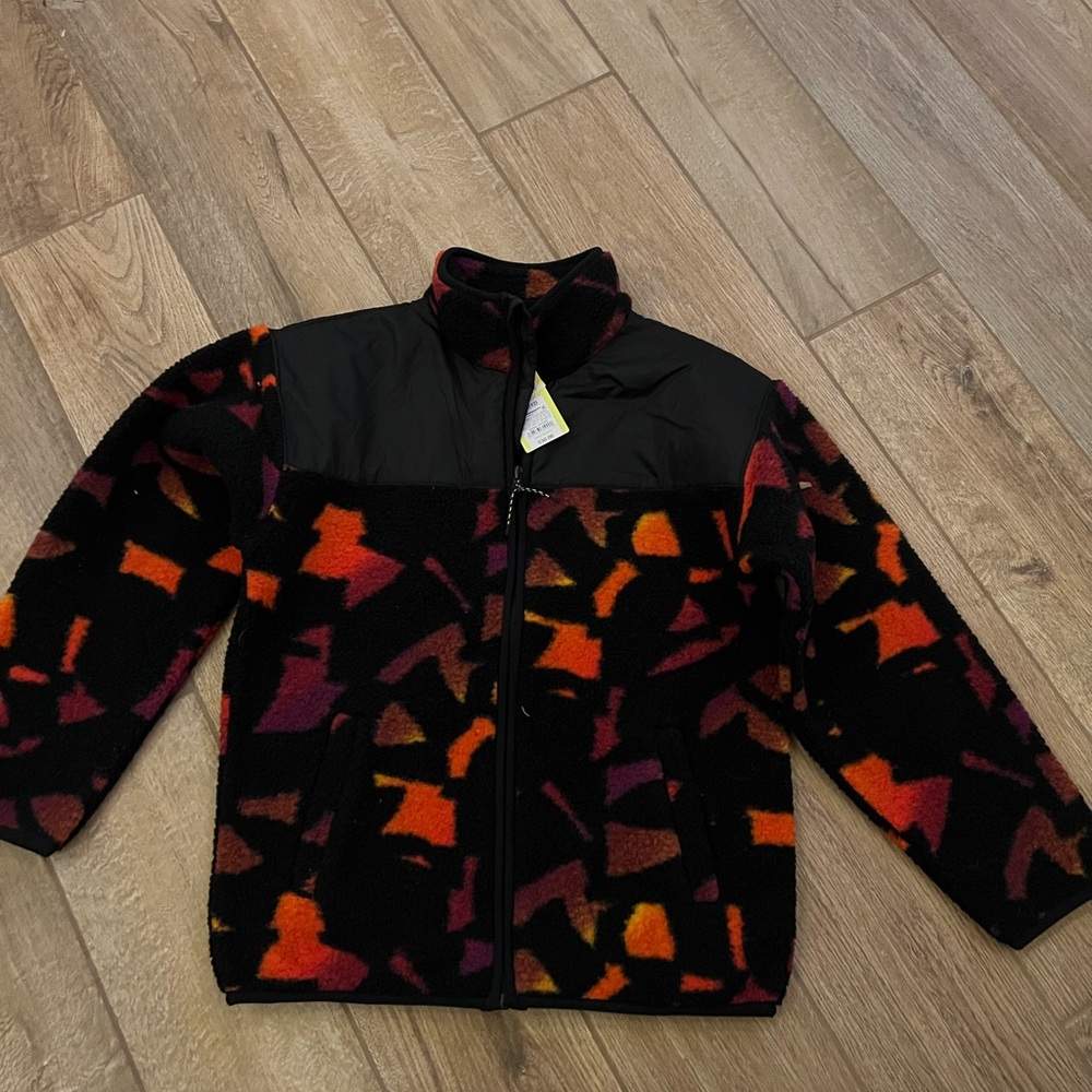 Girls cozy teddy jacket
